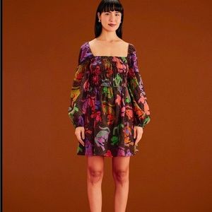 FARM Rio long sleeve dress